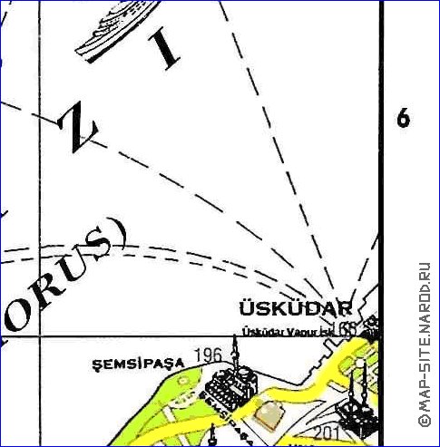 carte de Istanbul en anglais