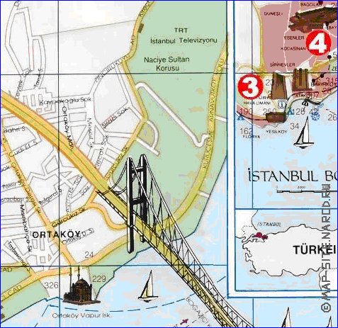 carte de Istanbul