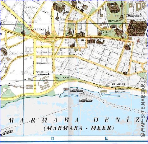 carte de Istanbul